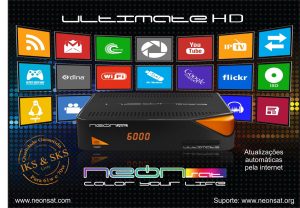 Atualização neonsat ultimate hd v.U119 - 01 julho 2017