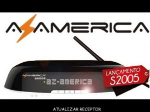 AZAMERICA S2005 HD NOVA ATUALIZAÇÃO COM CORREÇÃO SKS 58W - 28/11/2016