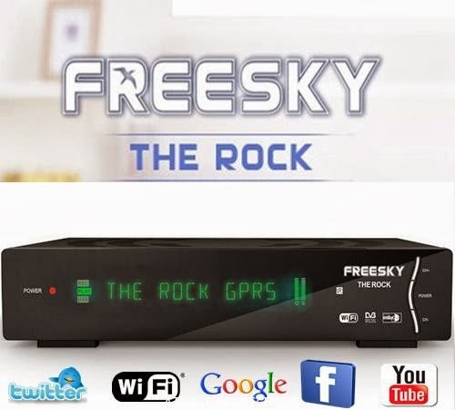 Atualização Freesky the rock v.1.16.188 - 24/05/2017