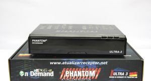 PHANTOM ULTRA 3 HD ATUALIZAÇÃO V 1.2.88 - 01 ABRIL 2017 FIXAR 58W