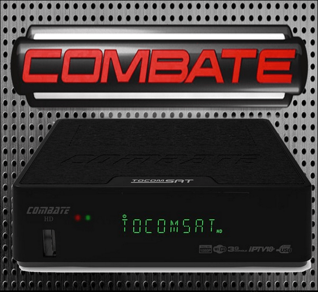 Tocomsat Combate HD Nova Atualização v.02.050 – 11 Outubro 2018