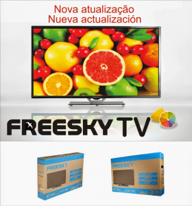 ATUALIZAÇÃO FREESKY TV V.4.02 CORREÇÃO NOS CANAIS - 29/11/2016 - PORTAL AZAMERICA