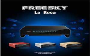 Atualização Freesky la Roca Hd com correção no youtube - Agosto 2016