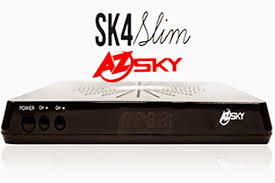 Atualização Azsky Sk4 Slim v.1.100 - 01 julho 2017
