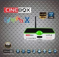 ATUALIZAÇÃO CINEBOX FANTASIA X 58W SKS ON - 19 JULHO 2017