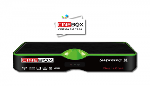 Download nova atualização do receptor cinebox Supremo x - 30 julho 2017