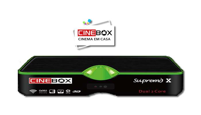 ATUALIZAÇÃO CINEBOX SUPREMO X - 21 DEZEMBRO 2017