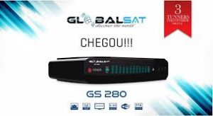 ATUALIZAÇÃO GLOBALSAT GS280 V.1.09.19177 - 05/02/2018