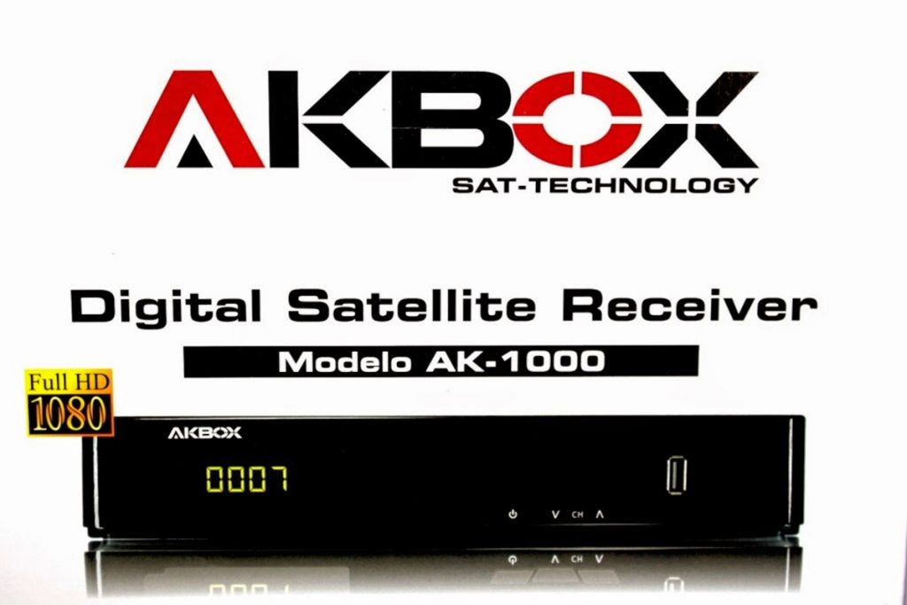 ATUALIZAÇÃO AKBOX AK-1000 HD - azamerica sat