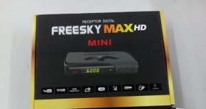 FREESKY MAX HD MINI ATUALIZAÇÃO V.1.09 - 2018
