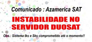 sistema duosat com instabiliadde