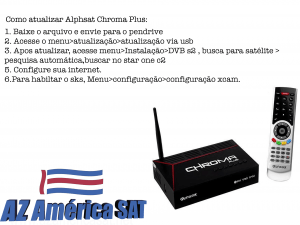 Instalação Alphasat Chroma Plus em osasco