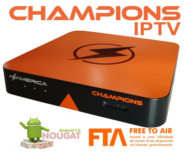 ATUALIZAÇÃO AZAMERICA CHAMPIONS IPTV - 15/08/2018