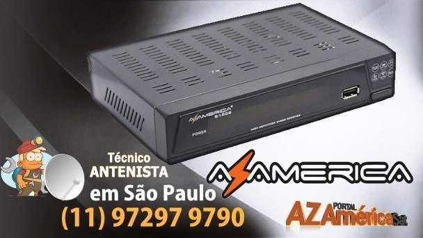 Azamerica S1005 Atualização Original IKS PAGO – 07/07/2022