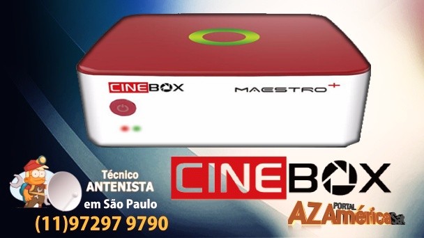 Atualização Cinebox Maestro Plus