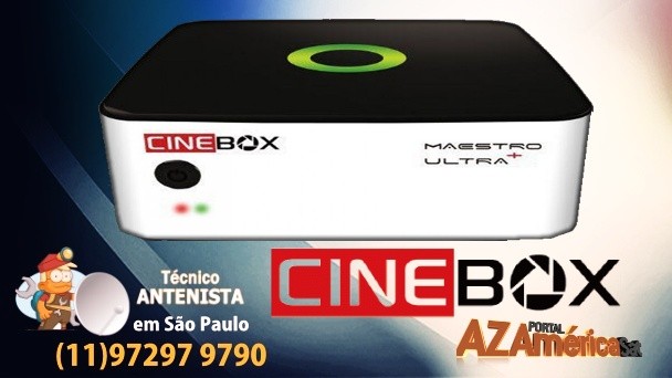 Atualização Cinebox Maestro Ultra+ Plus