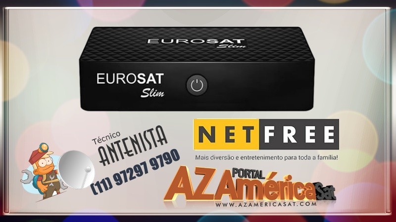 Atualização Eurosat Slim - junho 2019.
