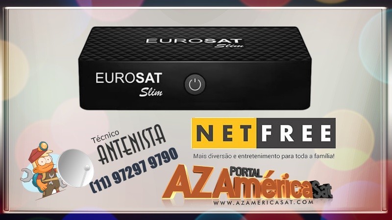 Atualização Eurosat Slim - junho 2019.