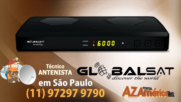 Globalsat GS120 Nova Atualização