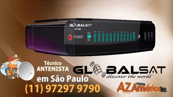 Atualização Globalsat GS 280 HD