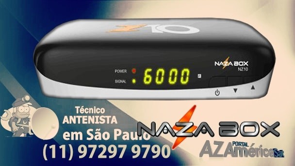 Nazabox NZ10 Nova Atualização