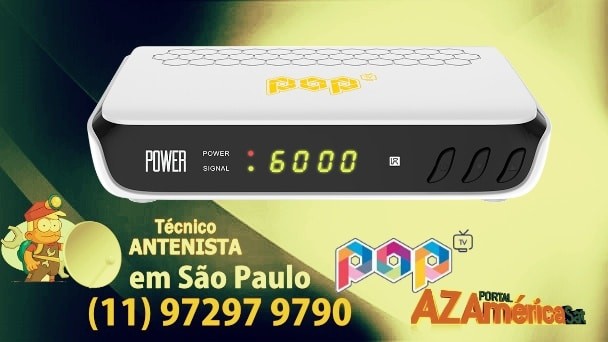 Atualização Pop TV Power HD