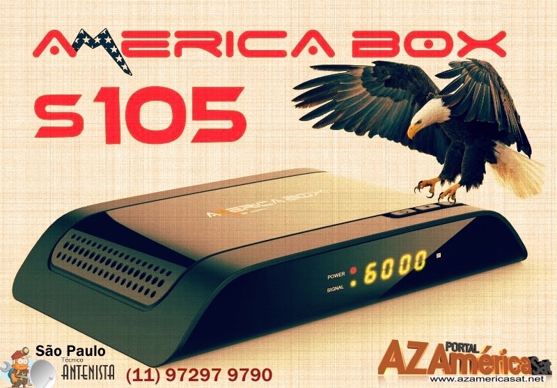 Atualização Americabox S105 Plus