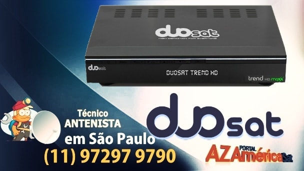 Duosat Trend HD Maxx Nova Atualização