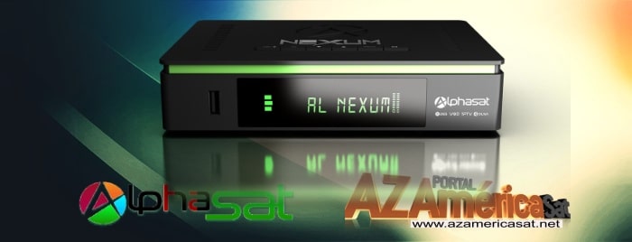 Alphasat Nexum Nova Atualização