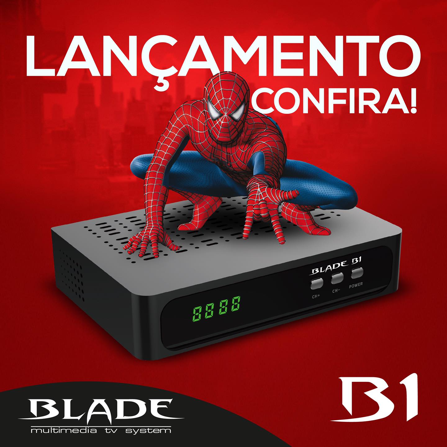 atualização Receptor Blade B1