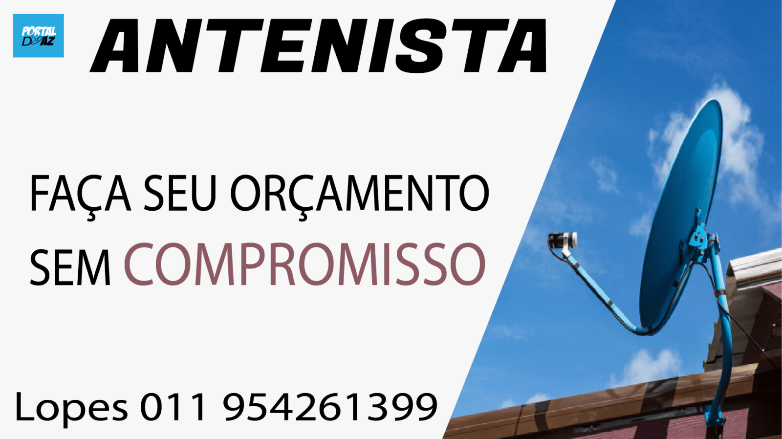 ANTENISTA EM OSASCO