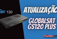 NOVA ATUALIZAÇÃO GLOBALSAT GS120 PLUS NOVO TEMA