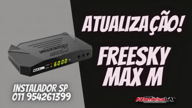 Nova Atualização freesky max M ja