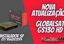 NOVA ATUALIZAÇÃO GLOBALSAT GS130 HD - CONFERI