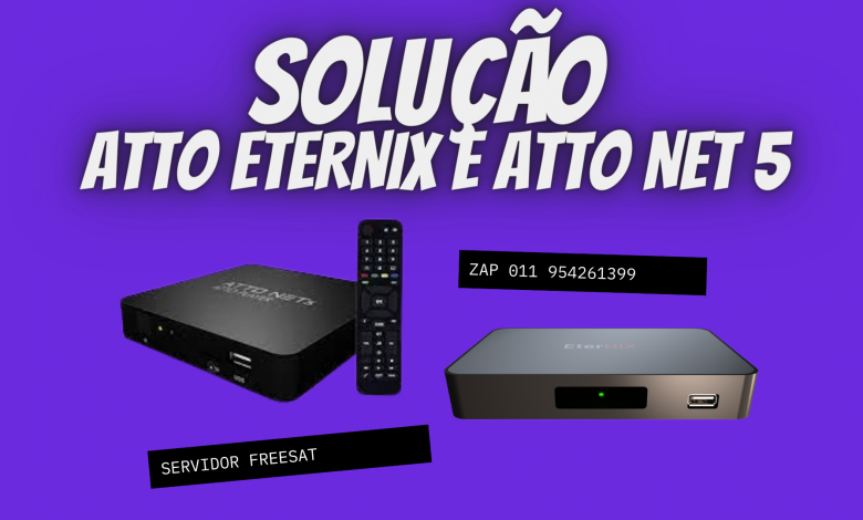 RECEPTOR ATTO ETERNIX E ATTO NET 5