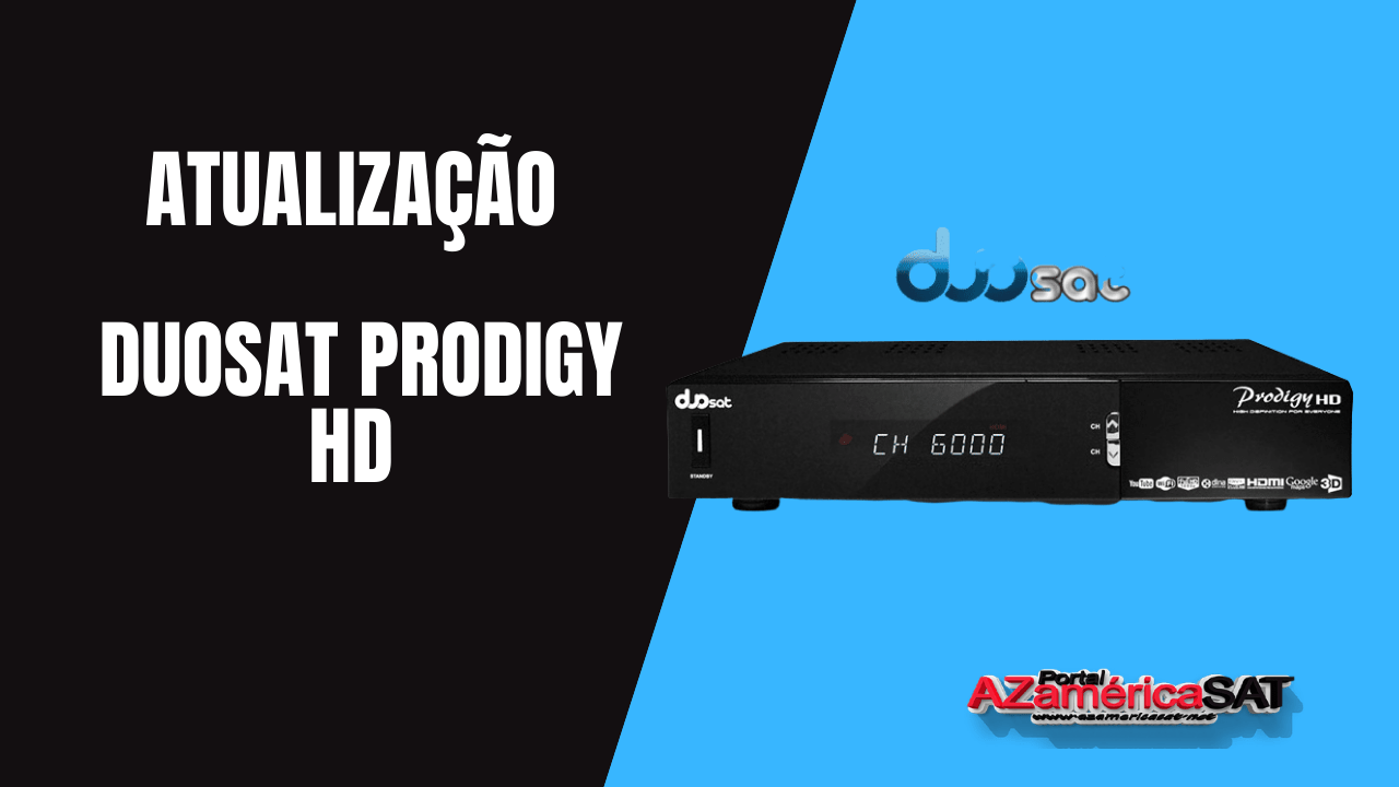 Duosat Prodigy HD – Atualização versão V13.6 14/11/2022