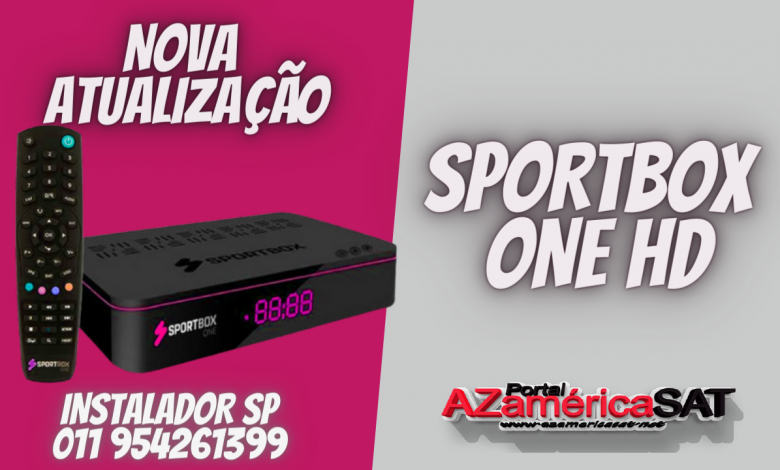 NOVA ATUALIZAÇÃO SPORTBOX ONE - CONFIRA