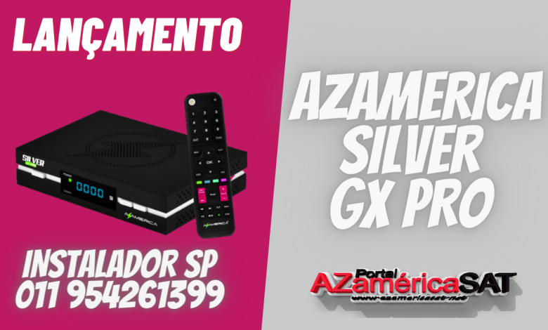 NOVA ATUALIZAÇÃO AZAMERICA SILVER GX PRO JA - CONFIRA