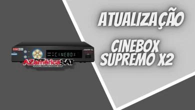 atualização Cinebox Legend x2 - Azamerica SAT