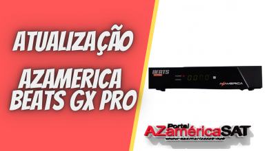 atualização azamerica Beats gx pro