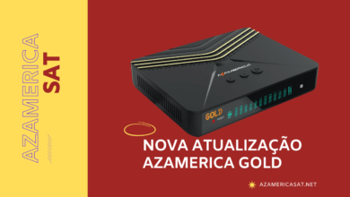 NOVA ATUALIZAÇÃO AZAMERICA GOLD - azamerica sat 2023