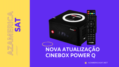 Nova Atualização Cinebox Power Q- azamerica sat 2023