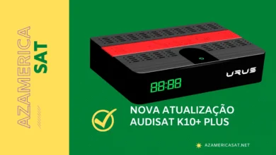 Audisat K10+ Plus V8.0.95 Nova Atualização