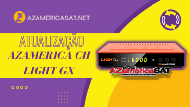 NOVA ATUALIZAÇÃO AZAMERICA CH LIGHT GX - 2023