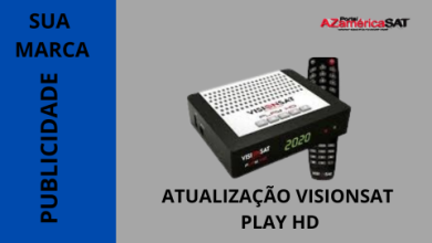 Atualização Visionsat Play HD - azamericasat - 2024